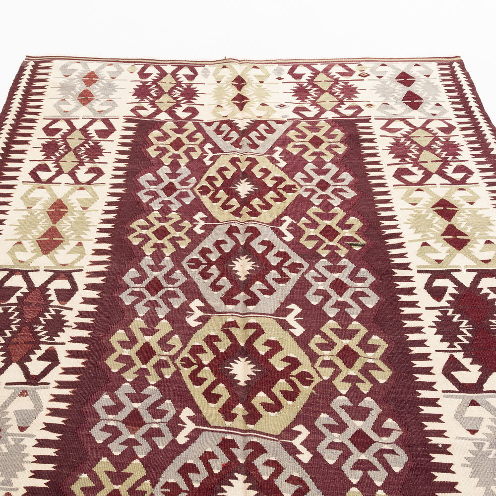 Kilim tejido a mano Lana de Anatolia sobre lana Único Tradicional 164 X 308 Cm - 5' 5'' X 10' 2'' m2: 5,0512