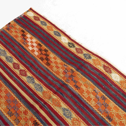 Oriental Kilim Anatolian Handmade Wool On Wool 176 X 310 Cm - 5' 10'' X 10' 3'' Orange C011 ER12