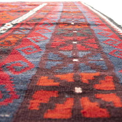 Oriental Kilim Anatolian Handmade Wool On Wool 240 X 309 Cm - 7' 11'' X 10' 2'' Red C014 ER23