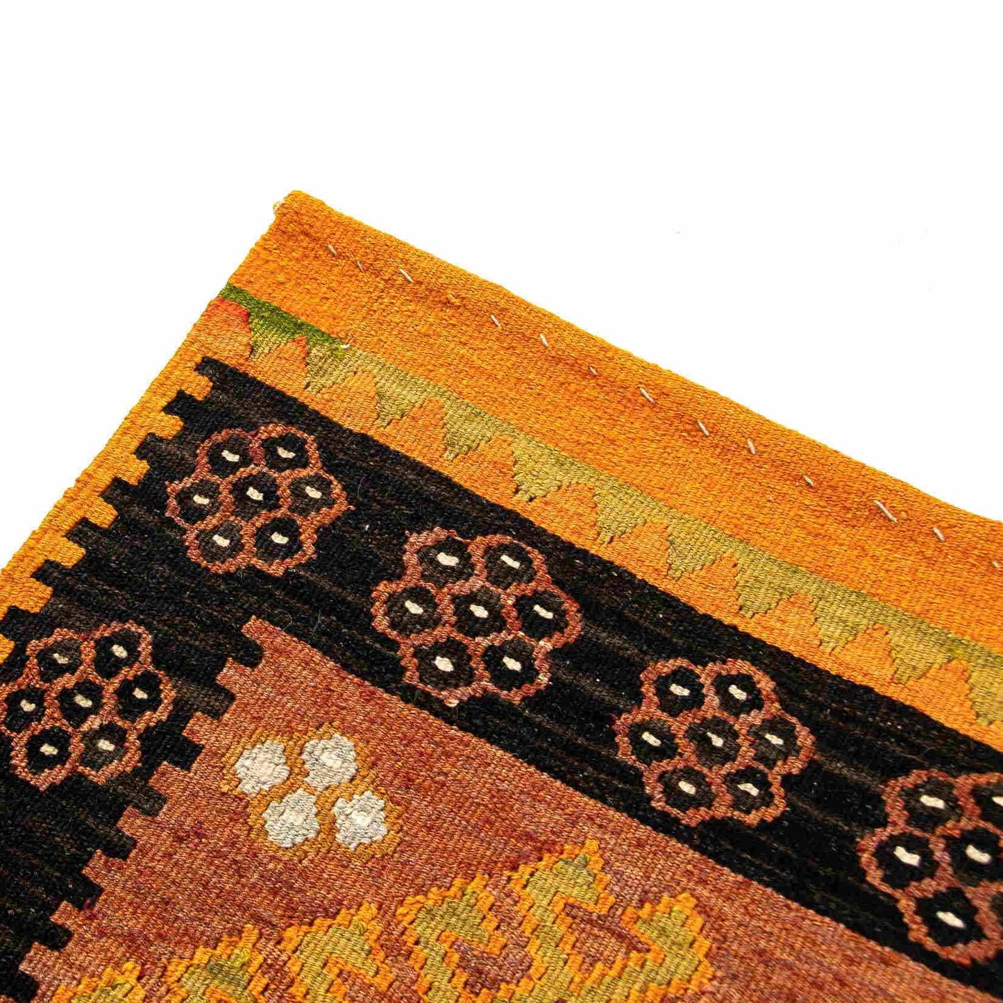 Oriental Kilim Anatolian Handmade Wool On Wool 53 X 98 Cm - 1' 9'' X 3' 3'' Orange C011 ER01