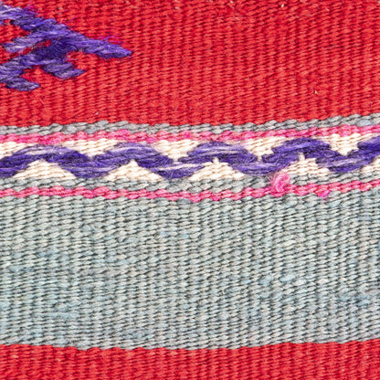 Lana Kilim De Anatolia Tejida A Mano Sobre Lana Oriental Única 61 X 103 Cm - 2' 1'' X 3' 5'' m2: 0,6283