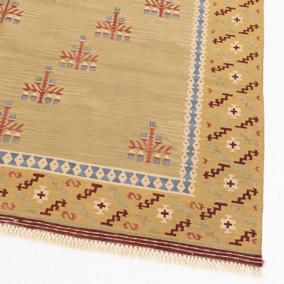 Konya Kilim Tejido a mano Lana sobre lana Único Tradicional 180 X 238 Cm - 5' 11'' X 7' 10'' m2: 4,284