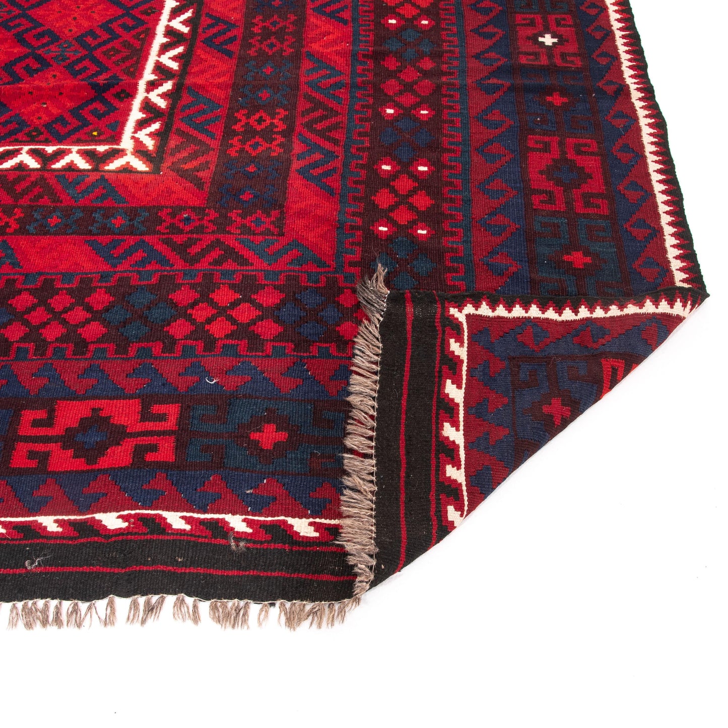 Oriental Kilim Anatolian Handmade Wool On Wool 243 X 293 Cm - 8' X 9' 7" Red C014 ER34