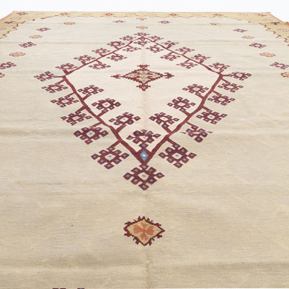 Oriental Kilim Anatolian Handmade Wool On Wool 253 X 333 Cm - 8' 4'' X 11' Stone C009 ER23