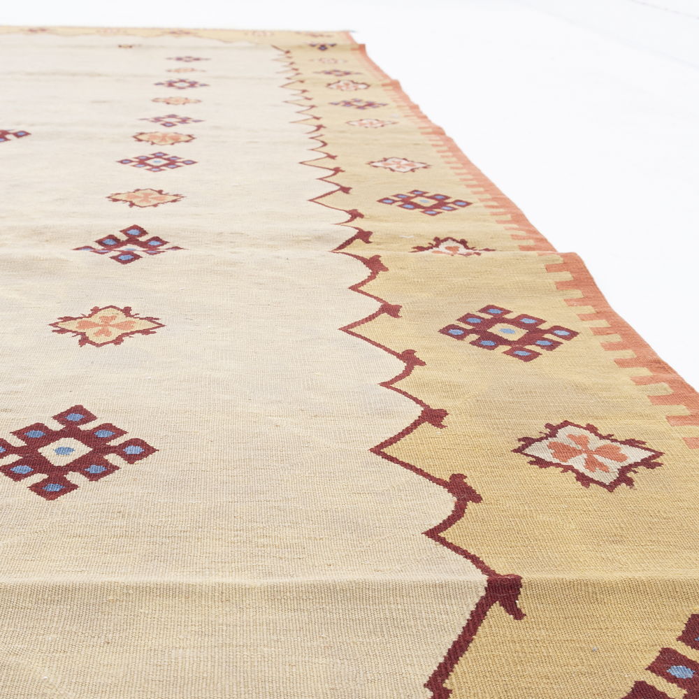 Oriental Kilim Anatolian Handmade Wool On Wool 253 X 333 Cm - 8' 4'' X 11' Stone C009 ER23