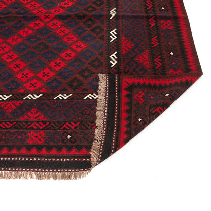 Oriental Kilim Anatolian Handmade Wool On Wool 255 X 308 Cm - 8' 4" X 10' 1" Red C014 ER34