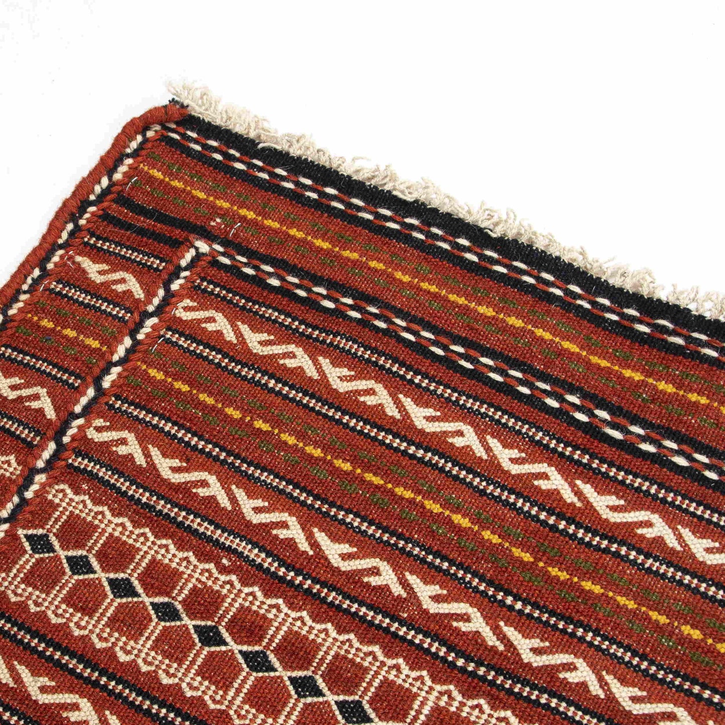 Oriental Kilim Anatolian Handmade Wool On Wool 70 X 100 Cm - 2' 4'' X 3' 4'' Orange C011 ER01