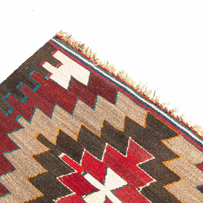 Lana Kilim De Anatolia Tejida A Mano Sobre Lana Oriental Única 76 X 142 Cm - 2' 6'' X 4' 8'' m2: 1,0792