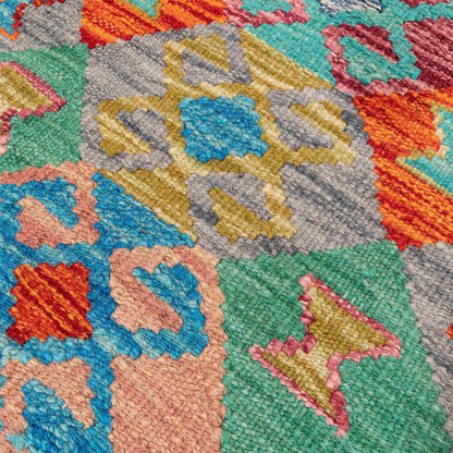 Oriental Kilim Anatolian Handmade Wool On Wool 79 X 389 Cm - 2' 8'' X 12' 10'' Multicolor C016 ER12