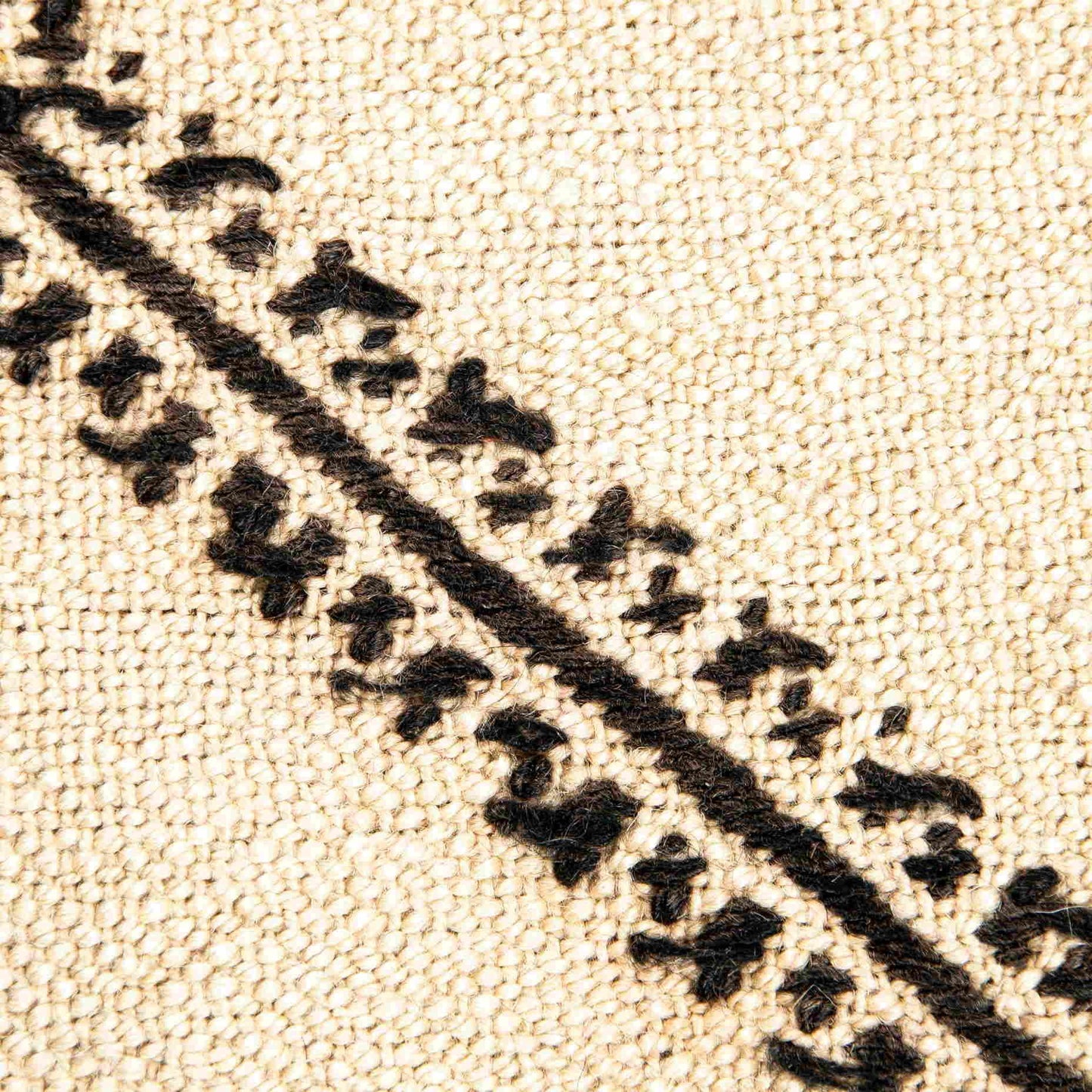 Handmade Kilim Wool On Wool Unique 94 X 123 Cm - 3' 2'' X 4' 1'' Sand C007