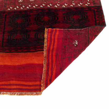 Oriental Kilim Bahtiyari Handmade Wool On Cotton 105 X 218 Cm - 3' 6'' X 7' 2'' Red C014 ER01