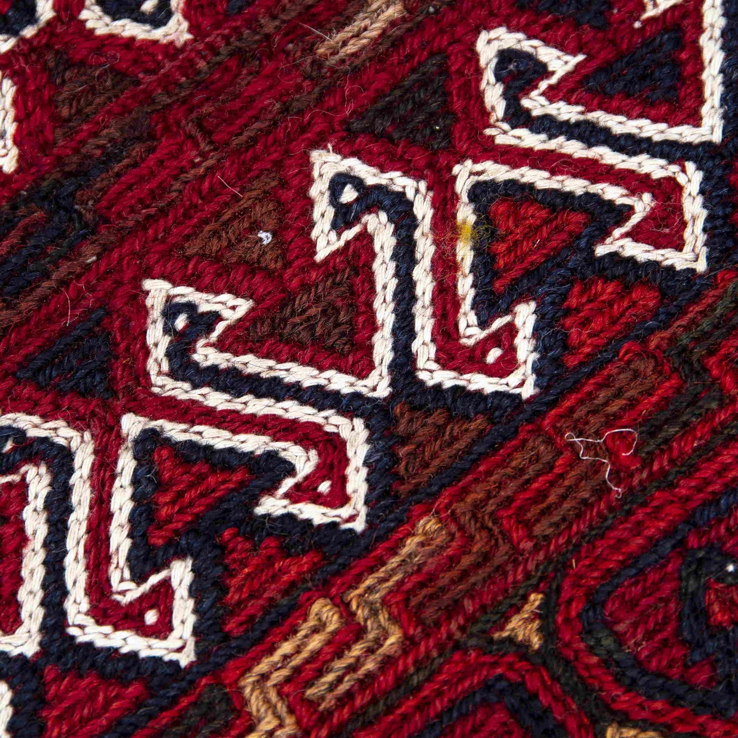 Lana Bahtiyari Kilim tejida a mano sobre algodón Auténtico Único 113 X 258 Cm - 3' 9'' X 8' 6'' m2: 2,9154