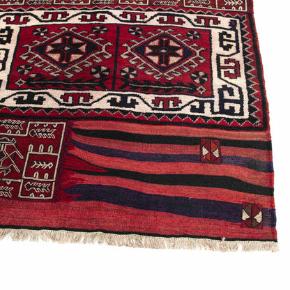 Lana Bahtiyari Kilim tejida a mano sobre algodón Auténtico Único 98 X 226 Cm - 3' 3'' X 7' 5'' m2: 2,2148