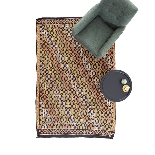 Oriental Kilim Cicim Handmade Wool On Wool 167 X 256 Cm - 5' 6'' X 8' 5'' Multicolor C016 ER12