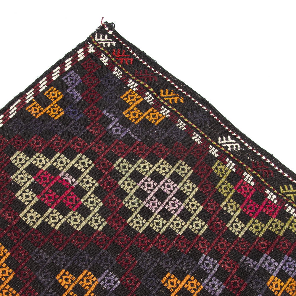 Kilim Tejido A Mano Cicim Lana Sobre Lana Auténtico Único Tradicional 180 X 328 Cm - 5' 11'' X 10' 10'' m2: 5,904