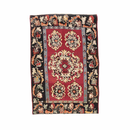 Kilim Gocmen Handmade Wool On Wool 220 X 330 Cm - 7' 3'' X 10' 10'' Red C014 ER23