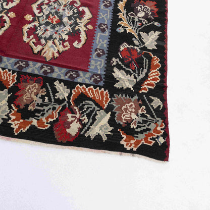 Kilim Gocmen Handmade Wool On Wool 220 X 330 Cm - 7' 3'' X 10' 10'' Red C014 ER23