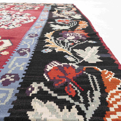 Kilim Gocmen Handmade Wool On Wool 220 X 330 Cm - 7' 3'' X 10' 10'' Red C014 ER23