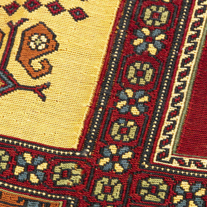 Handmade Kilim Wool On Wool Oriental Unique 197 X 288 Cm - 6' 6''X 9' 6'' Red C014