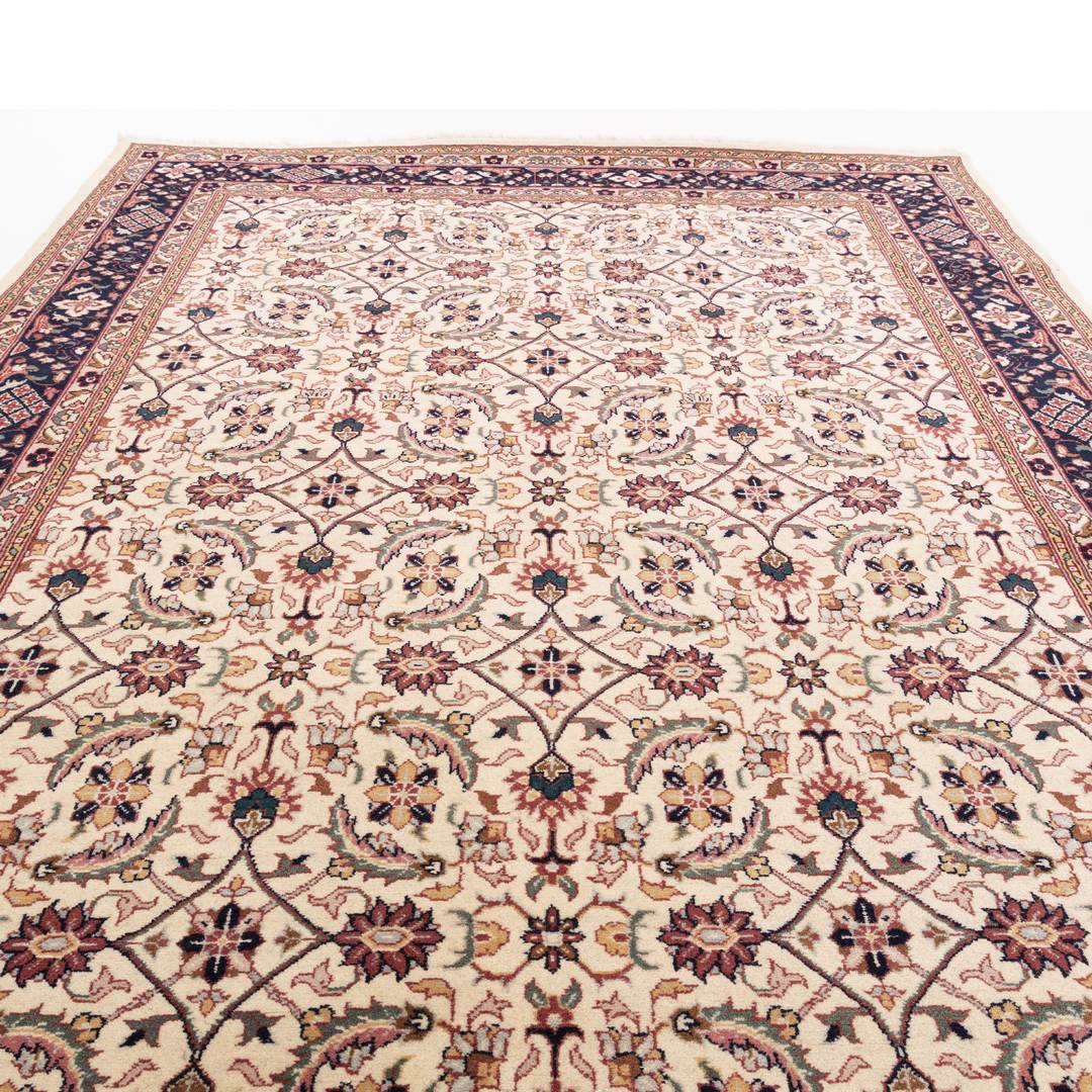 Oriental Rug Anatolian Hand Knotted Wool On Cotton 127 X 180 Cm - 4' 2'' X 5' 11'' Sand C007 ER01