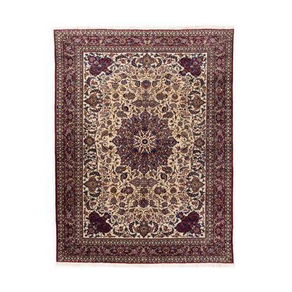 Oriental Rug Anatolian Hand Knotted Wool On Cotton 250 X 320 Cm - 8' 3'' X 10' 6'' Sand C007 ER23