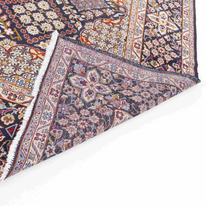 Oriental Rug Anatolian Hand Knotted Wool On Cotton 294 X 400 Cm - 9' 8'' X 13' 2'' Navy Blue C012 ER34