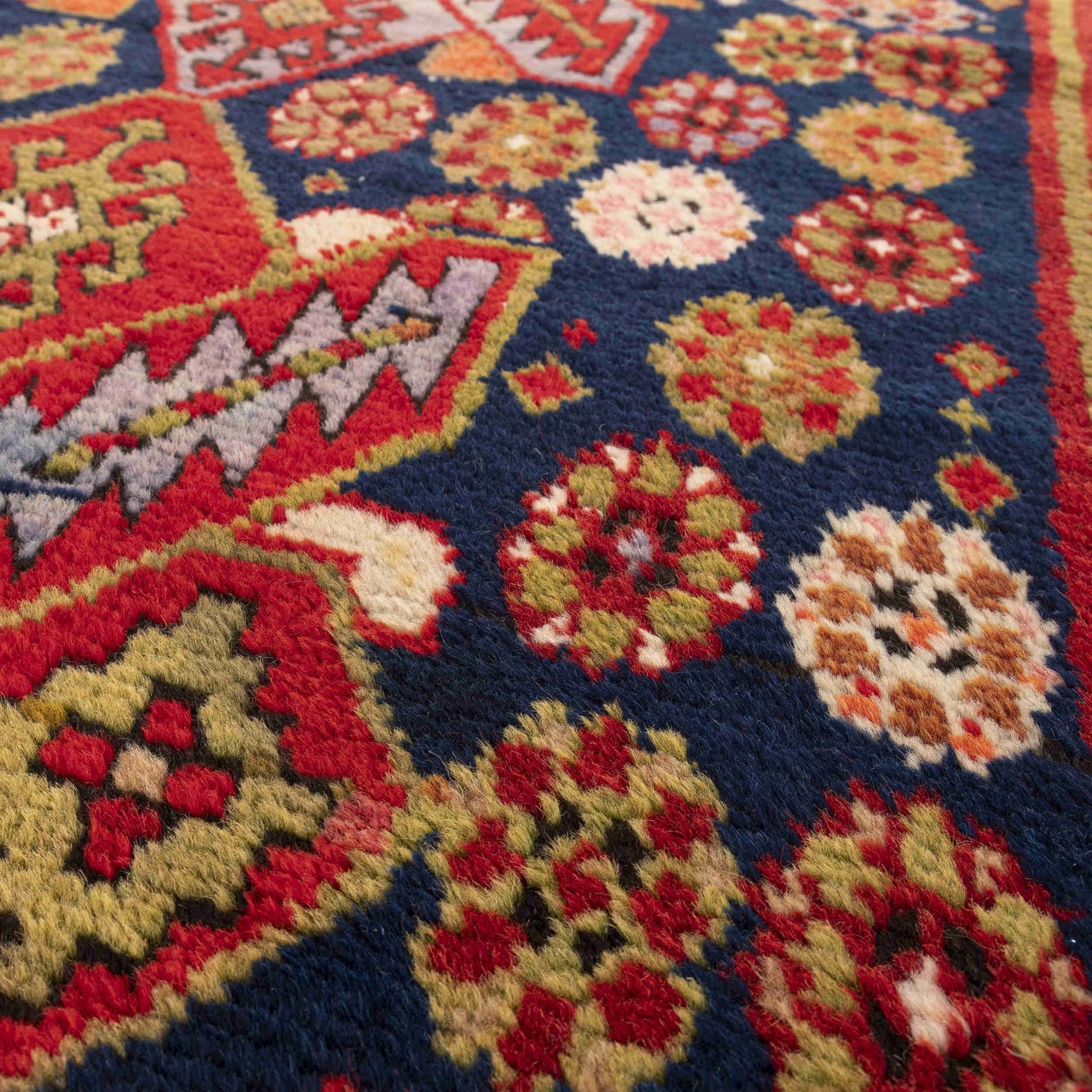 Oriental Rug Anatolian Hand Knotted Wool On Wool 104 X 250 Cm - 3' 5'' X 8' 3'' Red C014 ER01