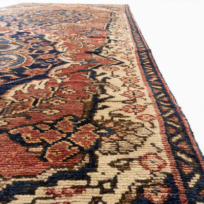 Oriental Runner Rug Anatolian Hand Knotted Wool On Wool 145 X 347 Cm - 4' 10'' X 11' 5'' Orange C011 ER12