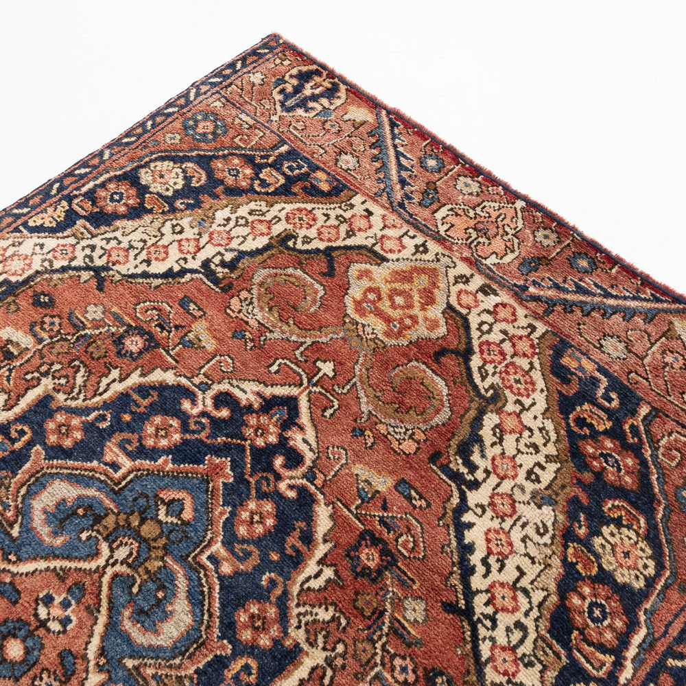 Oriental Runner Rug Anatolian Hand Knotted Wool On Wool 145 X 347 Cm - 4' 10'' X 11' 5'' Orange C011 ER12