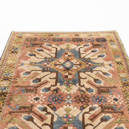 Oriental Rug Anatolian Hand Knotted Wool On Wool 150 X 200 Cm - 5' X 6' 7'' Multicolor C016 ER12