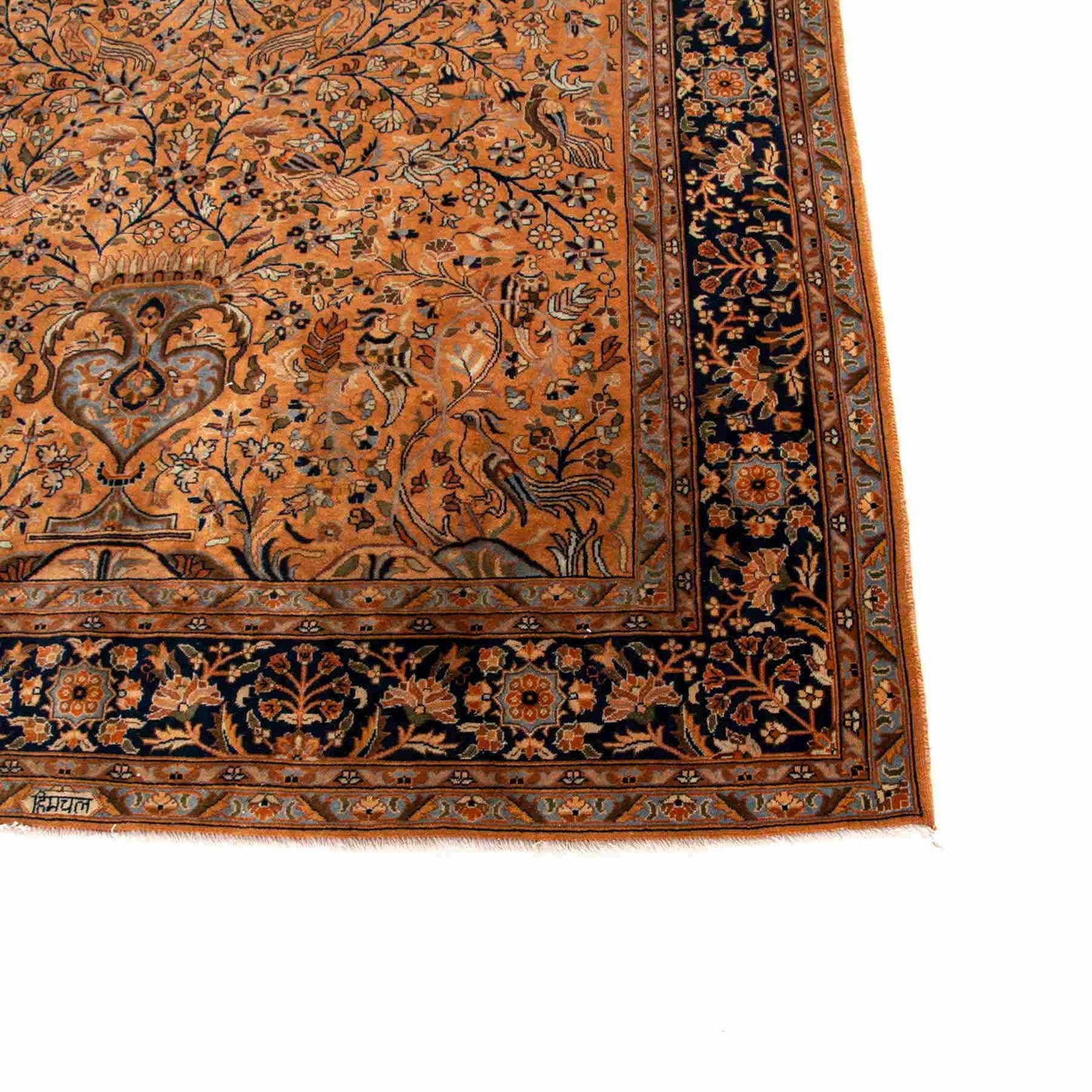 Oriental Rug Anatolian Hand Knotted Wool On Wool 150 X 220 Cm - 5' X 7' 3'' Brown C005 ER12