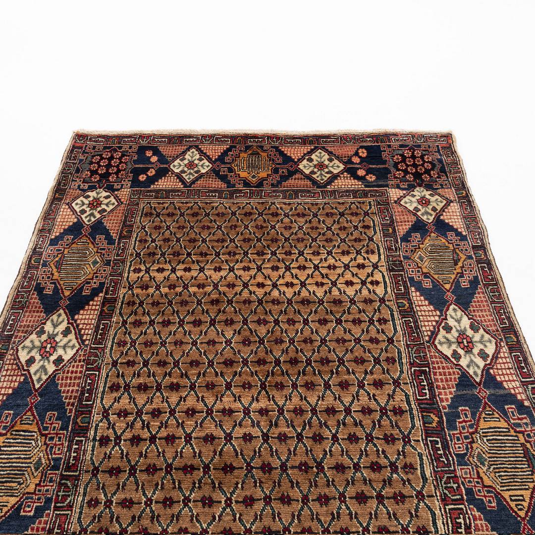 Oriental Rug Anatolian Hand Knotted Wool On Wool 150 X 281 Cm - 5' X 9' 3'' Multicolor C016 ER12