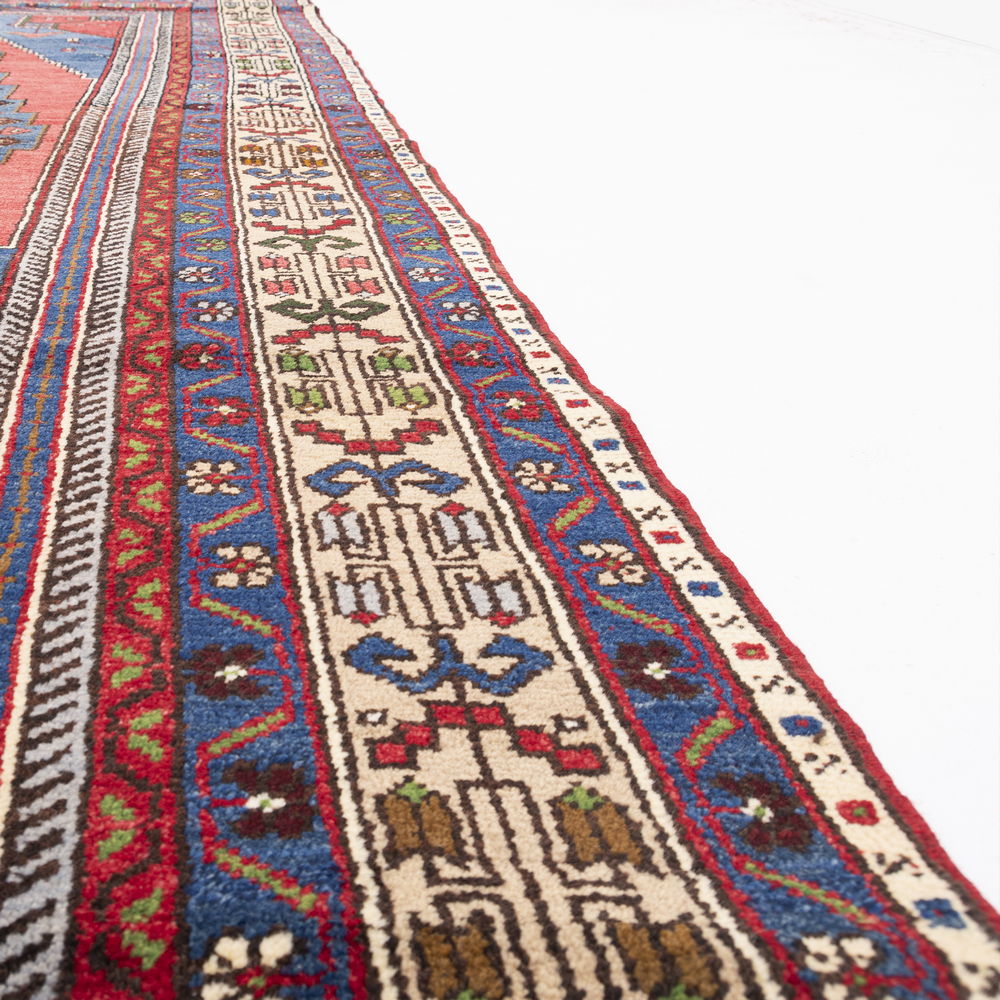 Oriental Rug Anatolian Hand Knotted Wool On Wool 164 X 335 Cm - 5' 5'' X 11' Red C014 ER12