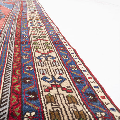 Oriental Rug Anatolian Hand Knotted Wool On Wool 164 X 335 Cm - 5' 5'' X 11' Red C014 ER12