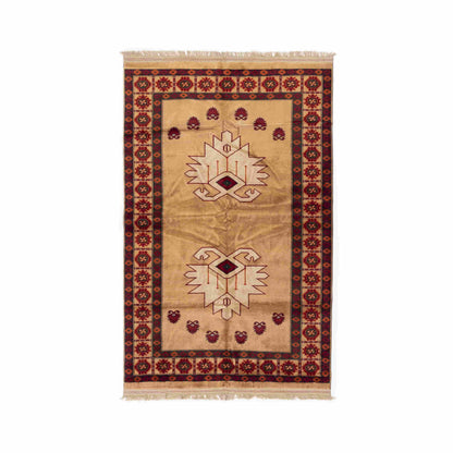 Oriental Rug Anatolian Hand Knotted Wool On Wool 165 X 257 Cm - 5' 5'' X 8' 6'' Stone C009 ER12