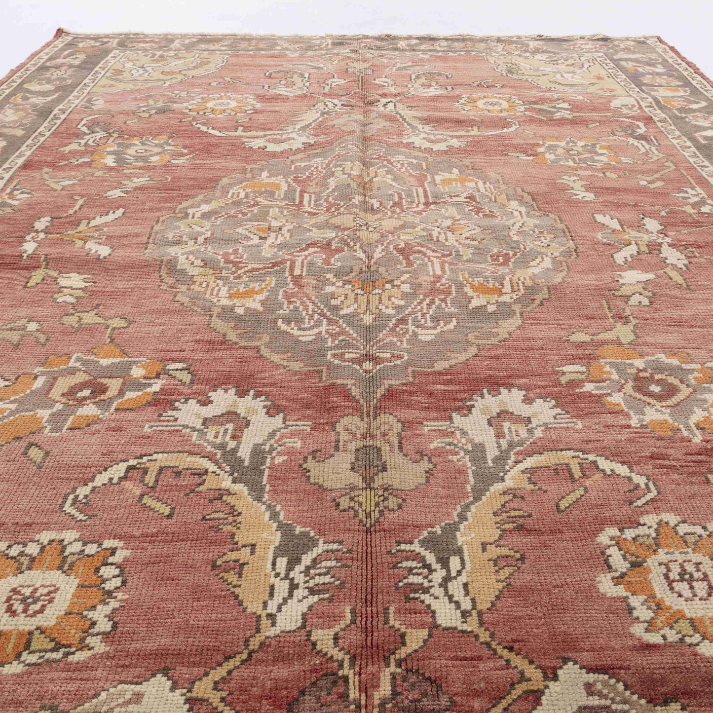 Oriental Rug Anatolian Hand Knotted Wool On Wool 178 X 270 Cm - 5' 11'' X 8' 11'' Red C014 ER12