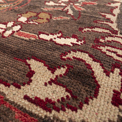 Oriental Rug Anatolian Hand Knotted Wool On Wool 180 X 290 Cm - 5' 11'' X 9' 7'' Brown C005 ER12