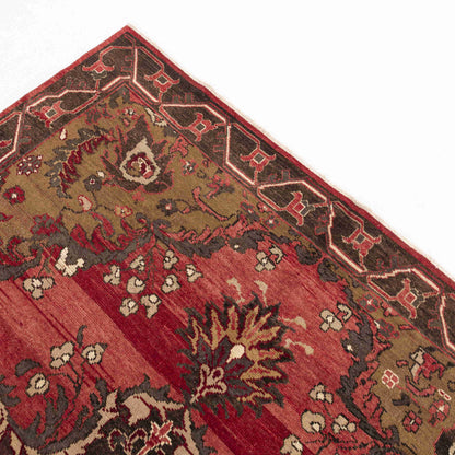 Oriental Rug Anatolian Hand Knotted Wool On Wool 180 X 290 Cm - 5' 11'' X 9' 7'' Brown C005 ER12