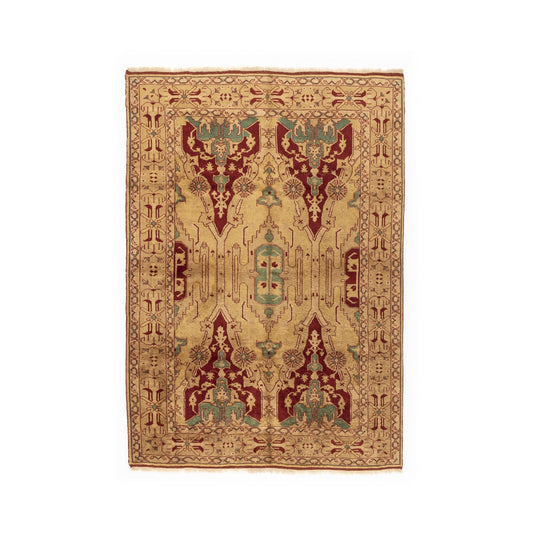 Oriental Rug Anatolian Hand Knotted Wool On Wool 194 X 280 Cm - 6' 5'' X 9' 3'' Stone C009 ER12