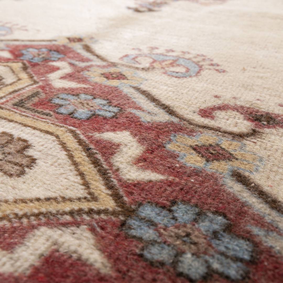 Oriental Rug Anatolian Hand Knotted Wool On Wool 205 X 255 Cm - 6' 9'' X 8' 5'' Stone C009 ER12