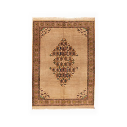 Oriental Rug Anatolian Hand Knotted Wool On Wool 206 X 288 Cm - 6' 10'' X 9' 6'' Stone C009 ER23