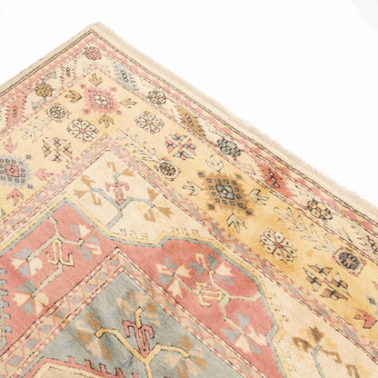 Oriental Rug Anatolian Hand Knotted Wool On Wool 305 X 324 Cm - 10' 1'' X 10' 8'' Sand C007 ER34