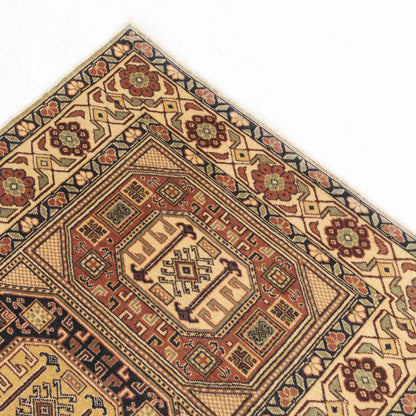 Oriental Rug Anatolian Handmade Wool On Cotton 103 X 190 Cm - 3' 5'' X 6' 3'' Stone C009 ER01