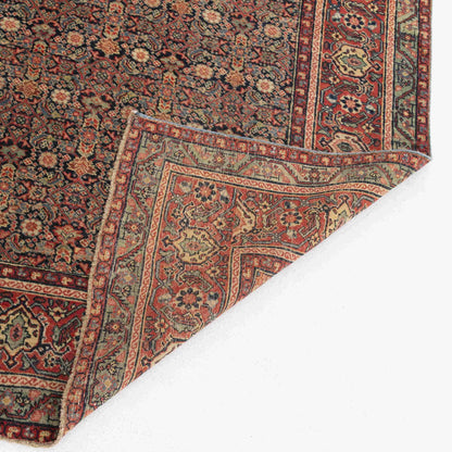 Oriental Rug Anatolian Handmade Wool On Cotton 138 X 191 Cm - 4' 7'' X 6' 4'' Red C014 ER01