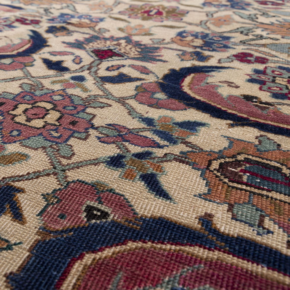 Oriental Rug Anatolian Handmade Wool On Cotton 190 X 289 Cm - 6' 3'' X 9' 6'' Multicolor C016 ER12