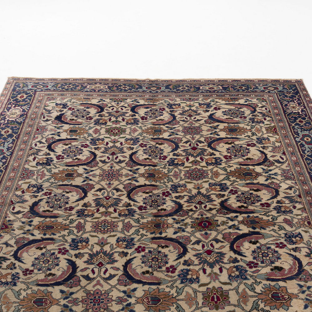 Oriental Rug Anatolian Handmade Wool On Cotton 190 X 289 Cm - 6' 3'' X 9' 6'' Multicolor C016 ER12