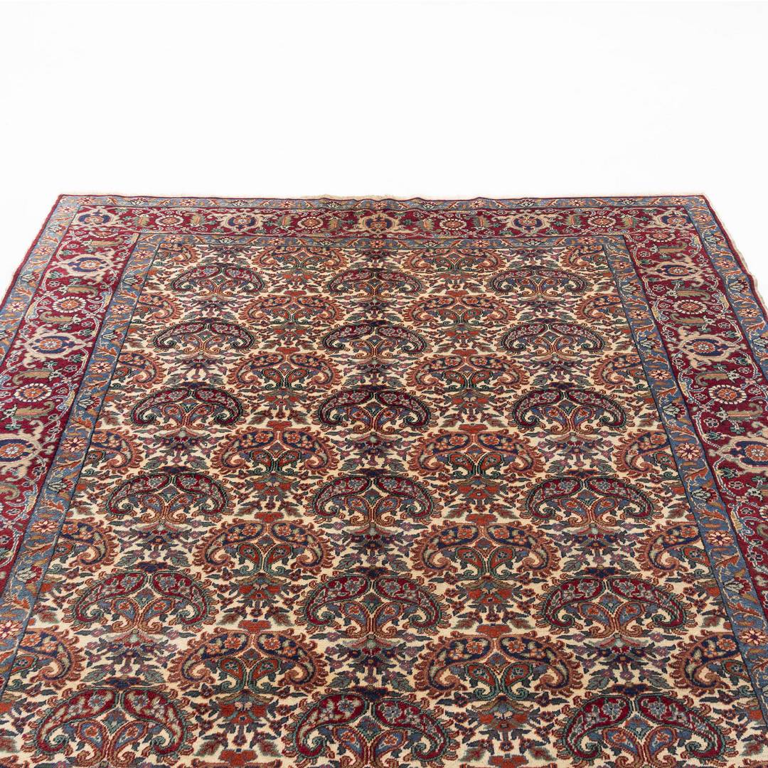 Oriental Rug Anatolian Handmade Wool On Cotton 191 X 290 Cm - 6' 4'' X 9' 7'' Multicolor C016 ER12