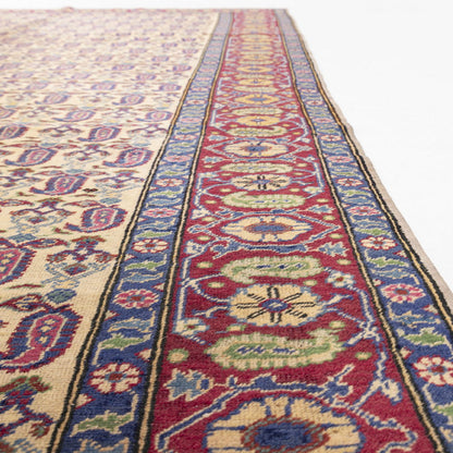 Oriental Rug Anatolian Handmade Wool On Cotton 198 X 290 Cm - 6' 6'' X 9' 7'' Burgundy C021 ER23