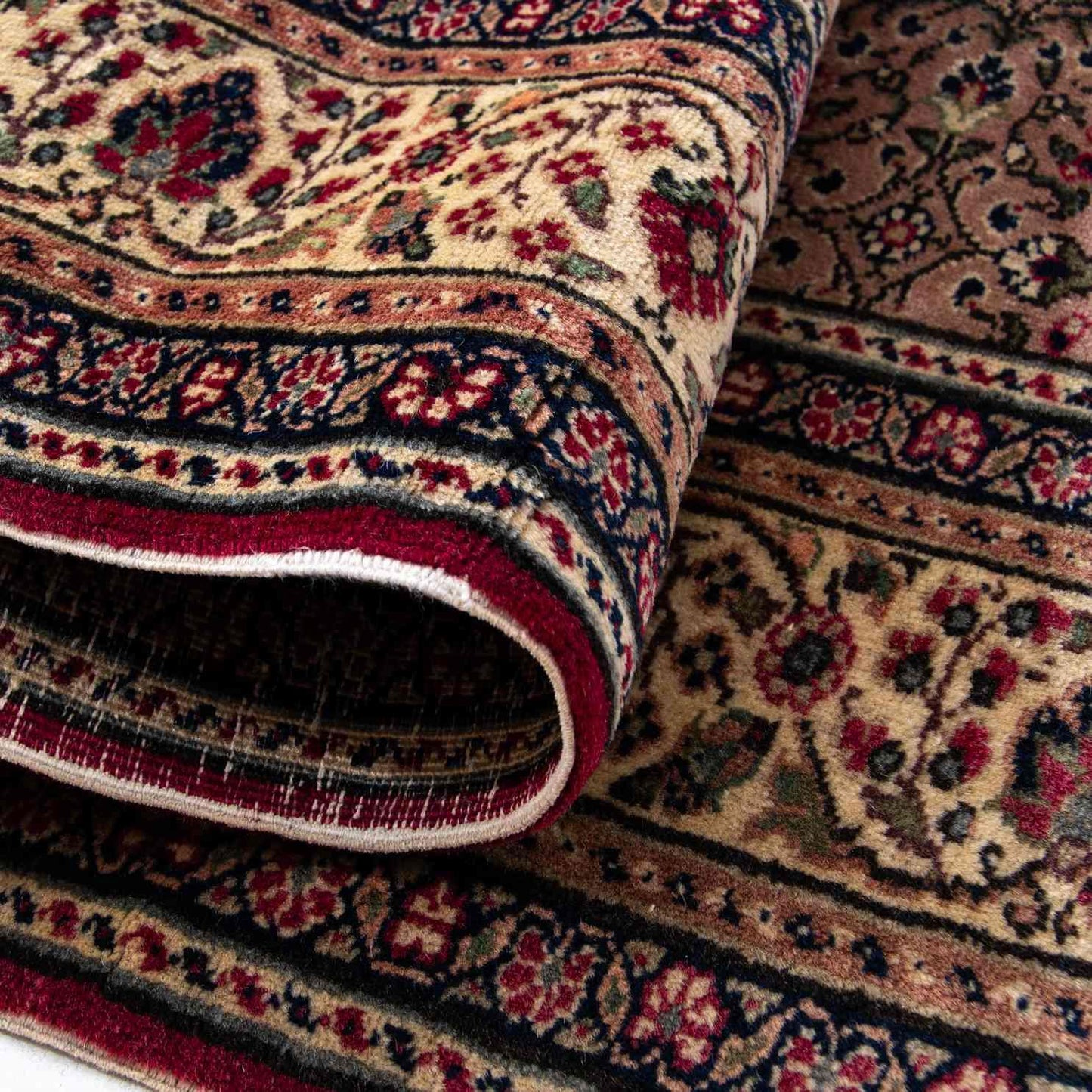 Oriental Rug Anatolian Handmade Wool On Cotton 200 X 282 Cm - 6' 7'' X 9' 4'' Fuchsia C020 ER12