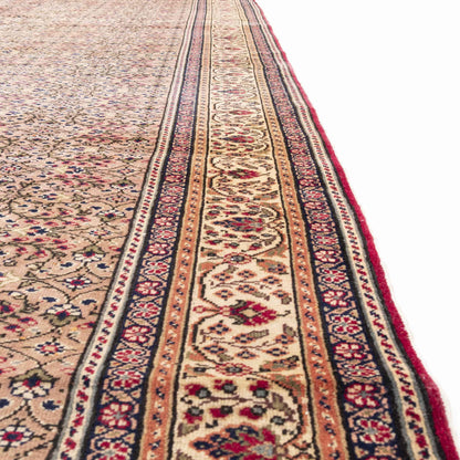 Oriental Rug Anatolian Handmade Wool On Cotton 200 X 282 Cm - 6' 7'' X 9' 4'' Fuchsia C020 ER12